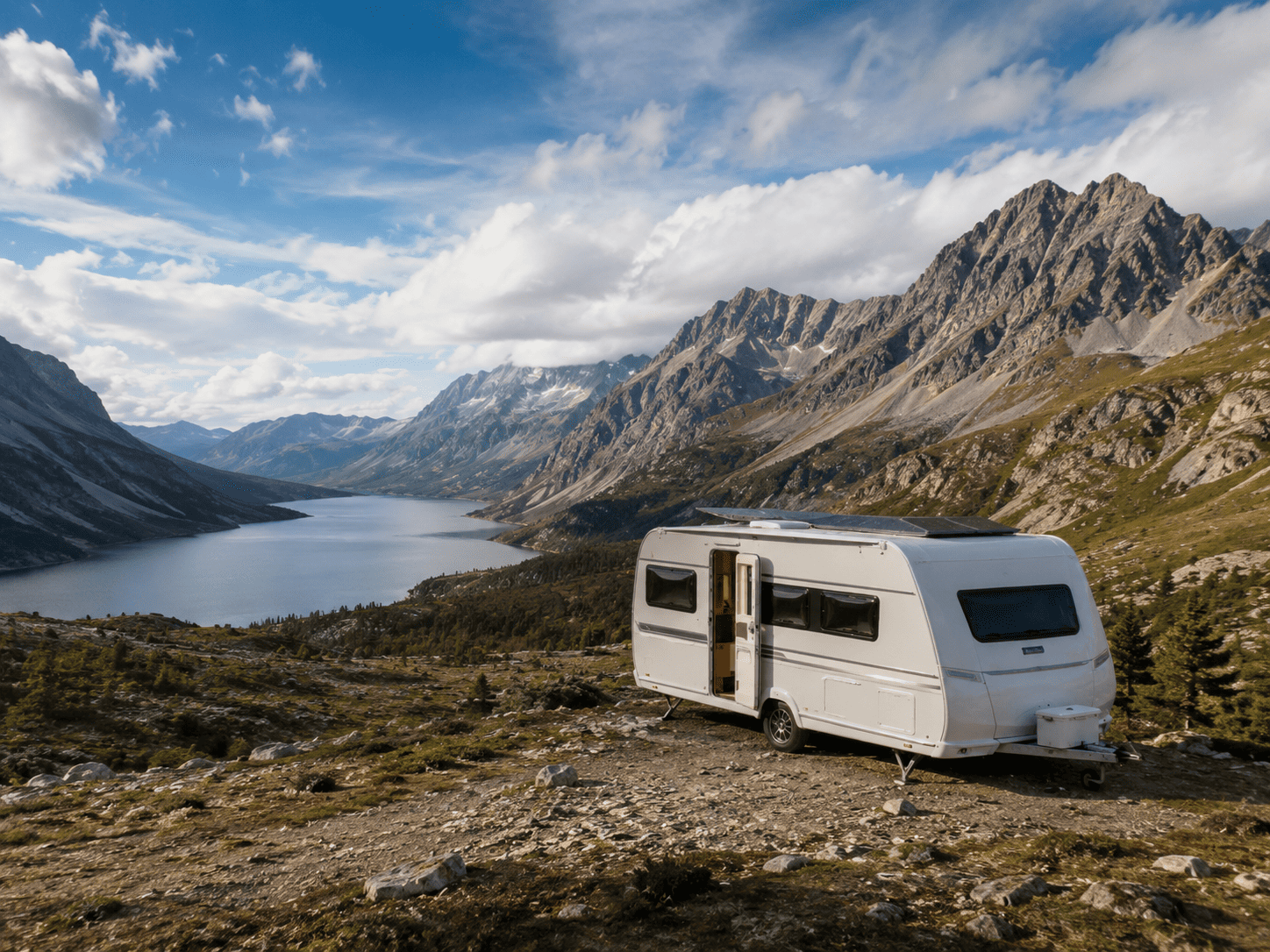 Caravan für Wochenendtrip